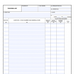 DD Form 1750. Packing List