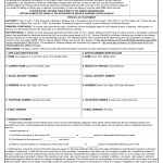 DD Form 2293. Application for Former Spouse Payments from Retired Pay