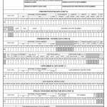 DD Form 2326. Preservation and Packing Data
