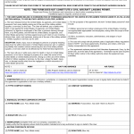 DD Form 2402. Civil Aircraft Hold Harmless Agreement