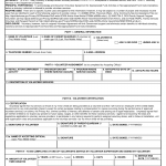 DD Form 2793 - Volunteer Agreement for Appropriated Fund Activities & Non-Appropriated Fund Instrumentalities