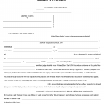 DD Form 454. Warrant of Attachment