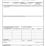 DD Form 567. Record of Search and Recovery