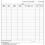 DD Form 791. DoD In-Flight Issue Log