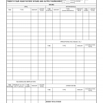 DD Form 792. Nursing Service - Twenty-Four Hour Patient Intake and Output Worksheet