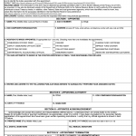 DD Form 577. Appointment/Termination Record - Authorized Signature