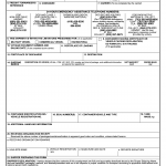 DD Form 2890. DoD Multimodal Dangerous Goods Declaration