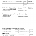 DD Form 2992. Medical Recommendation for Flying or Special Operational Duty