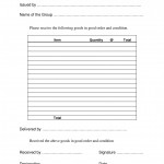 Delivery note Delivery note