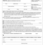 Form EOIR-28. Notice of Entry of Appearance as Attorney or Representative Before the Immigration Court