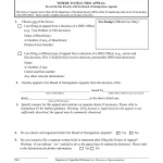 Form EOIR-29. Notice of Appeal to the Board of Immigration Appeals from a Decision of a DHS Officer