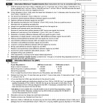 IRS Form 6251. Alternative Minimum Tax - Individuals