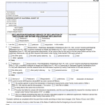 FL-141 Declaration of Disclosure form California