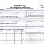 IRS Form 1095-B. Health Coverage