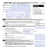 IRS Form 940. Employer’s Annual Federal Unemployment (FUTA) Tax Return