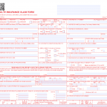 CMS-1500 Health Insurance Claim Form (HCFA)