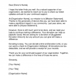 Fundraising Appeal Letter