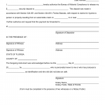 Form HSMV 74039. Authorization to Pay Security - Florida