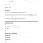 Form HSMV 81407. Affidavit for Replacement of Lost Mobile Home Installer Decals - Florida