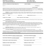 Form HSMV 82033. Title Surety Bond for a Motor Vehicle - Florida