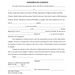 Form HSMV 84026. Assignment of Claim/Suit - Florida