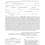 Form HSMV BAR1001. Affidavit Of Refusal To Submit To Breath And/Or Urine Test - Florida