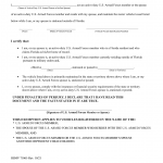 Form HSMV 71061. Military Insurance Affidavit