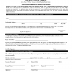 Form HSMV 71120. Certification of Address