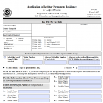 Form I-485. Application to Register Permanent Residence or Adjust Status