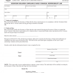 Form DSD FR 11. Visitation Violation Compliance Family Financial Responsibility Law - Illinois