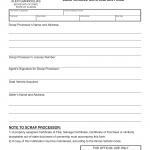 Form VSD 325. Junk Vehicle Notification Form - Illinois