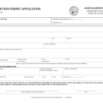 Form VSD 335. Exhibition Permit Application - Illinois
