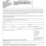 Form VSD 695. Affirmation Statement for Exempt Vehicle License Plates - Illinois
