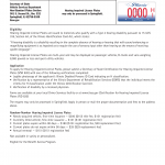 Form VSD 823. Hearing Impaired Fact Sheet - Illinois