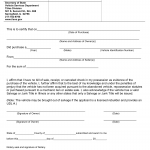 Form VSD 895. Statement of Ownership - Illinois