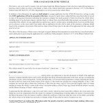 Form VSD 929. Affidavit In Lieu of Certificate of Title For A Salvage or Junk Vehicle - Illinois