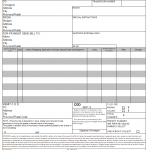 Inland Bill of Lading