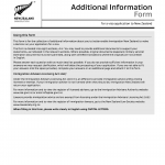 INZ 1200. Additional Information Form