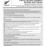 Form INZ 1375. Pacific Access Category Kiribati and Tuvalu Registration