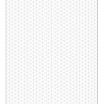 Isometric Graph Paper 1/4 inch