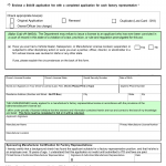 Form ITD 3181. Personal History and Application for Idaho Factory Representative