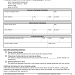 Form ITD 3372. Salvage Vehicle Affidavit