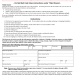 Form ITD 3858. Release of Liability - Idaho