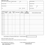 Form ITD 4845. Annual Hazardous Waste Permit Application