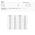 Form ITD 3763. Idaho Order 30-Day Temporary Registration Permit Form