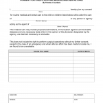 LDSS-0882. Consent for Childs Routine Medical and Dental Care