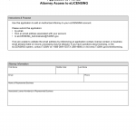 Form LF706. Application to Provide Attorney Access to eLICENSING - Texas