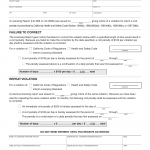 Form LIC 421FC. Civil Penalty Assessment - Failure To Correct And Repeat Violations - California