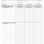 Form LIC 507. Facilities Staff Work Schedule - California