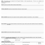 Form LIC 603A. Resident Appraisal